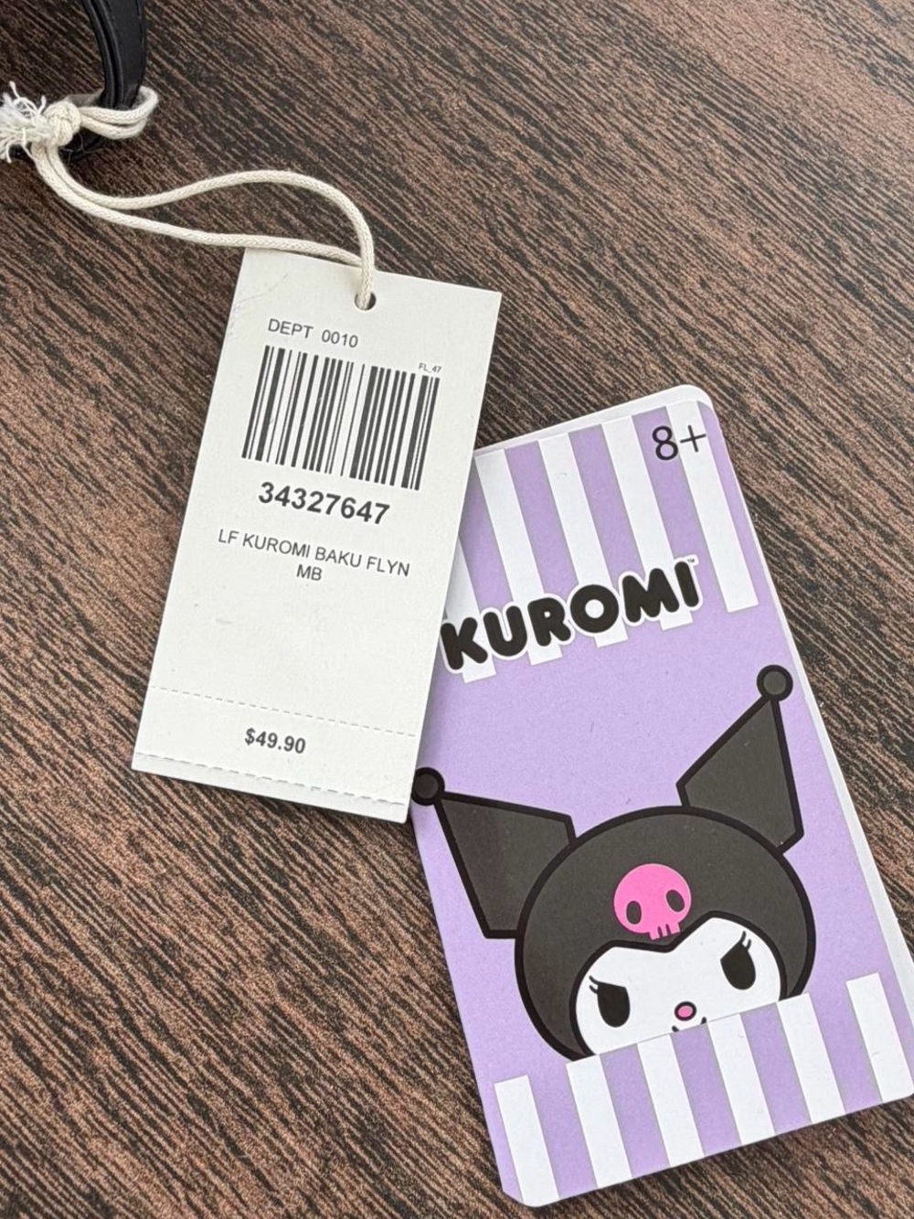 Loungefly Kuromi Baku Snacks Mini Backpack - Picture 5 of 6
